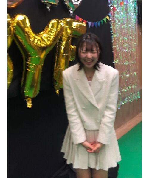 AVANDRESS（アバンドレス ）の「Daphne Tweed Pleated Skirt IVORY（スカート・レディース・アイボリー・SMALL/MEDIUM）」の6枚目の写真