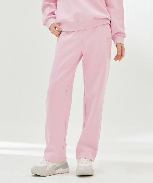 CHASECULT（チェイスカルト）の「レディースストレートウォームアップパンツ-DARG7261B0P（スウェットパンツ・レディース・PINK・67/70）」の3枚目の写真