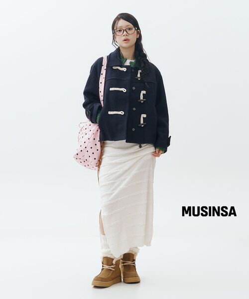 MUSINSA STANDARD WOMAN（ムシンサスタンダードウーマン）の「ウィメンズクルーネッククロップTシャツ[ホワイト]（Tシャツ/カットソー・レディース・その他・SMALL/MEDIUM/LARGE/X-LARGE/X-SMALL）」の8枚目の写真