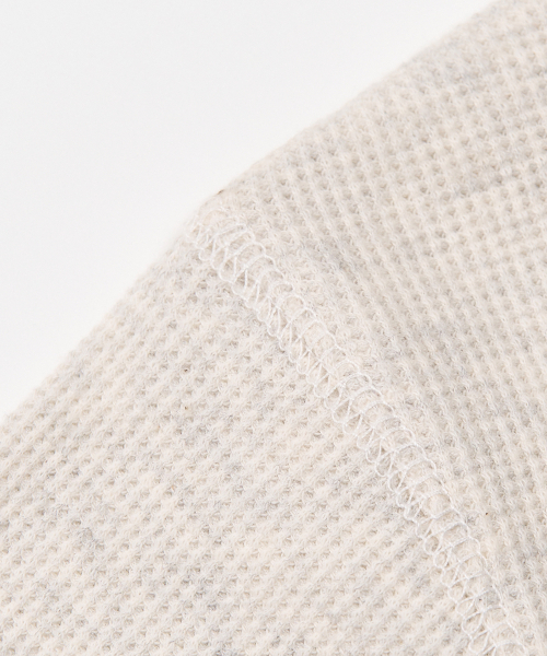 TOFFEE(トフィー)の「スティッチワッフルロングスリーブ (オートミール)(Tシャツ/カットソー・メンズ・その他・MEDIUM/LARGE/X-LARGE)」の3枚目の写真