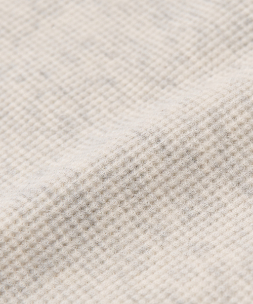 TOFFEE(トフィー)の「スティッチワッフルロングスリーブ (オートミール)(Tシャツ/カットソー・メンズ・その他・MEDIUM/LARGE/X-LARGE)」の5枚目の写真