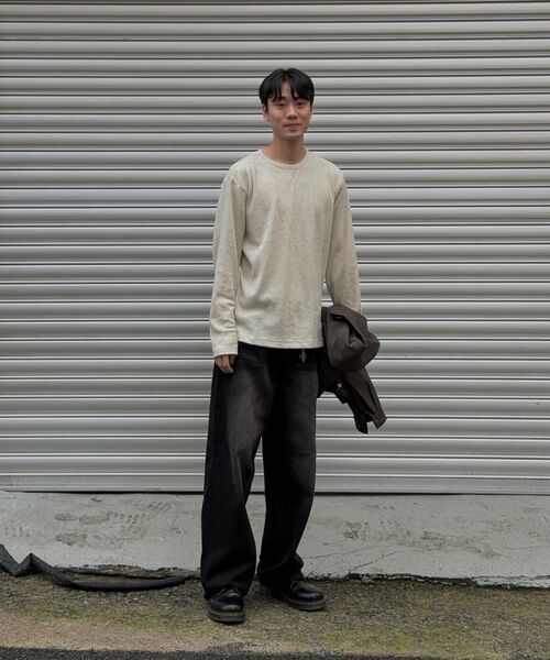 TOFFEE(トフィー)の「スティッチワッフルロングスリーブ (オートミール)(Tシャツ/カットソー・メンズ・その他・MEDIUM/LARGE/X-LARGE)」の11枚目の写真