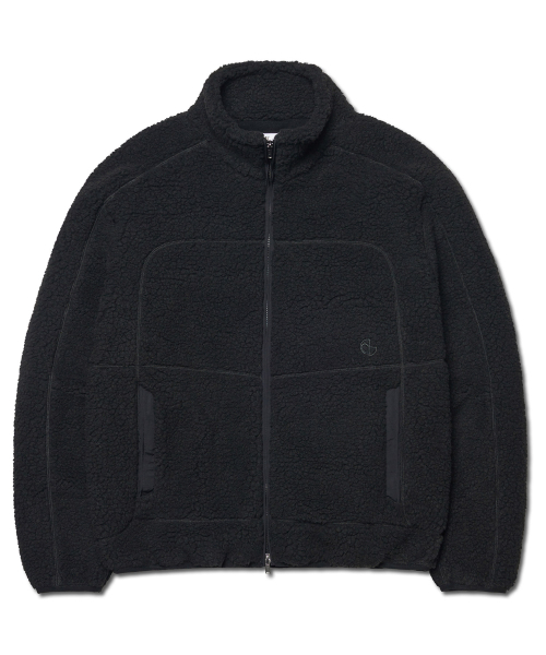 NOMANUAL(NOMANUAL)の「TRACE SHERPA FLEECE JACKET - BLACK(その他アウター・レディース・その他・LARGE/SMALL/MEDIUM)」の1枚目の写真