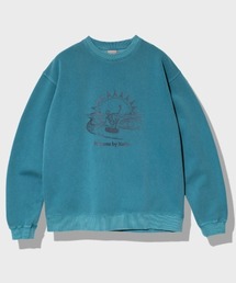 katin（ケイティン）の「KATIN/ケイティン　スカル製品染めトレーナー -SKATEBOARD-（スウェット）」