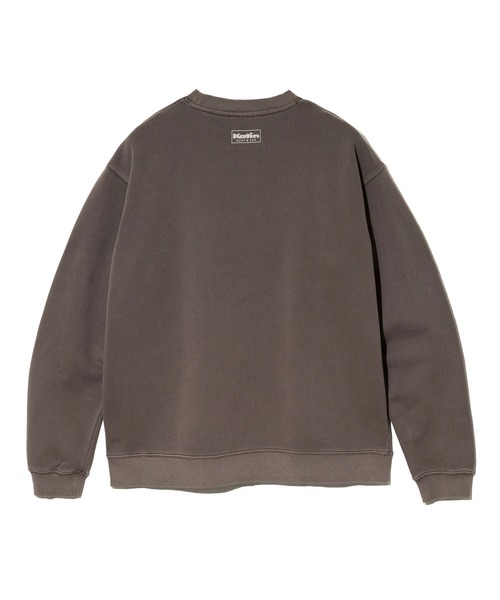 katin(ケイティン)の「KATIN/ケイティン スカル製品染めトレーナー -SKATEBOARD-(スウェット・メンズ・ダークブラウン/ブルーグリーン・MEDIUM/LARGE/X-LARGE)」の13枚目の写真