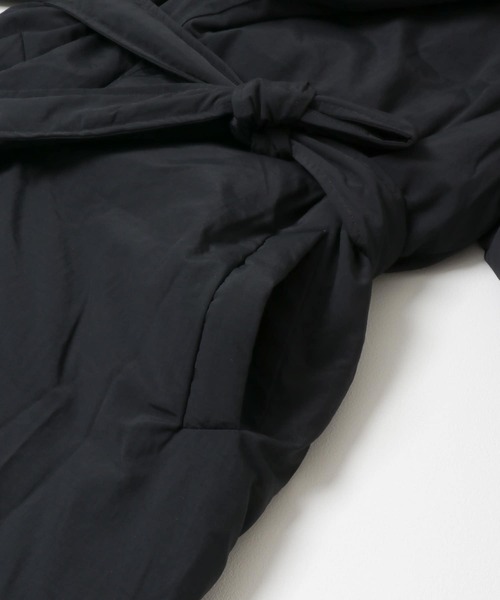 KWD(ケーダブルディー)の「KWD DOWN COAT(ダウンジャケット/コート・レディース・ベージュ/ブラック・FREE)」の14枚目の写真