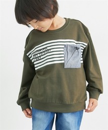 QUNTSTYLE（キュントスタイル）の「布帛ポケット付きトレーナー（スウェット・キッズ）」