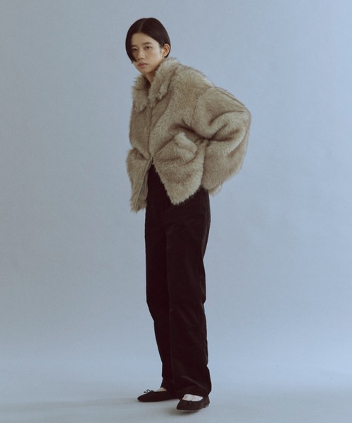 EN NEUME(エンノイム)の「Slim Fit Over-All(サロペット/オーバーオール・レディース・ブラック/アイボリー/ブルー・0/1)」の11枚目の写真