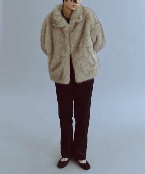 EN NEUME(エンノイム)の「Slim Fit Over-All(サロペット/オーバーオール・レディース・ブラック/アイボリー/ブルー・0/1)」の10枚目の写真