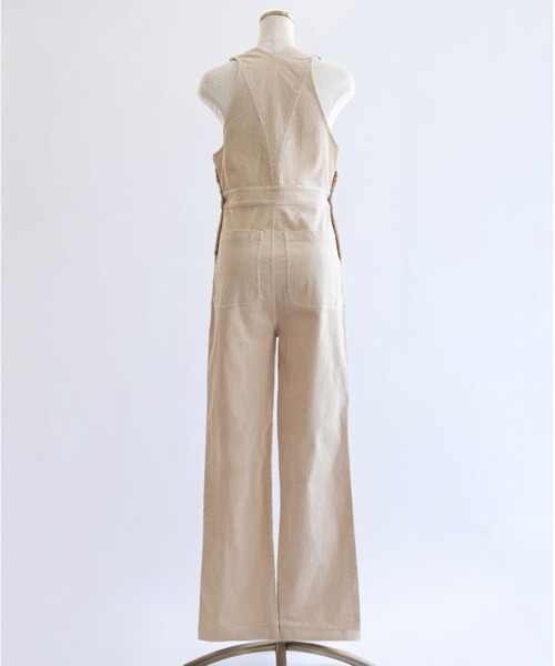 EN NEUME(エンノイム)の「Slim Fit Over-All(サロペット/オーバーオール・レディース・ブラック/アイボリー/ブルー・0/1)」の19枚目の写真