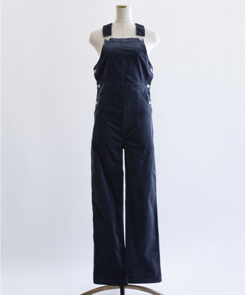 EN NEUME(エンノイム)の「Slim Fit Over-All(サロペット/オーバーオール・レディース・ブラック/アイボリー/ブルー・0/1)」の20枚目の写真