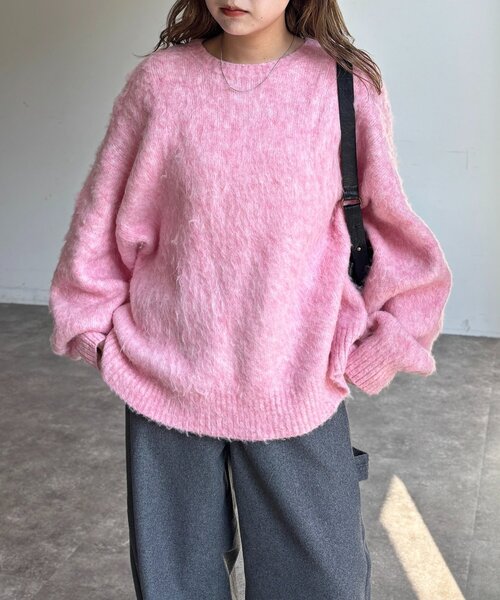 MIX糸モヘアライクニット（ニット/セーター）｜CPCM（シーピーシーエム