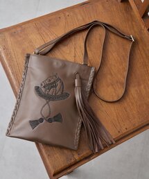 ear PAPILLONNER | sampo×earホースタッセルショルダーバッグ《本革/軽量150g》(ショルダーバッグ)