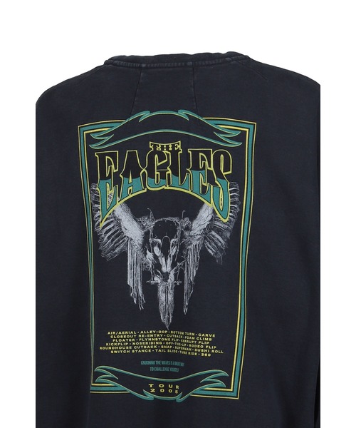 JUN/NAKAYAMA（ジュンナカヤマ）の「EAGLES CREWNECK（スウェット・メンズ・ブラック・XL/MEDIUM/LARGE）」の5枚目の写真