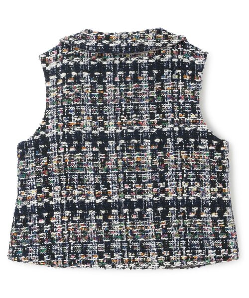 sense of wonder(センスオブワンダー)の「ロービングチェックベスト(ベスト・キッズ・レッド/ネイビー・90cm/100cm/110cm/120cm/130cm)」の5枚目の写真