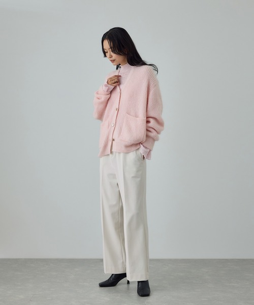 ROPE'(ロペ)の「ストレッチギャバセミフレアイージーパンツ/イージーケア(その他パンツ・レディース・ベージュ/ブラック/オフホワイト・36/38)」の14枚目の写真