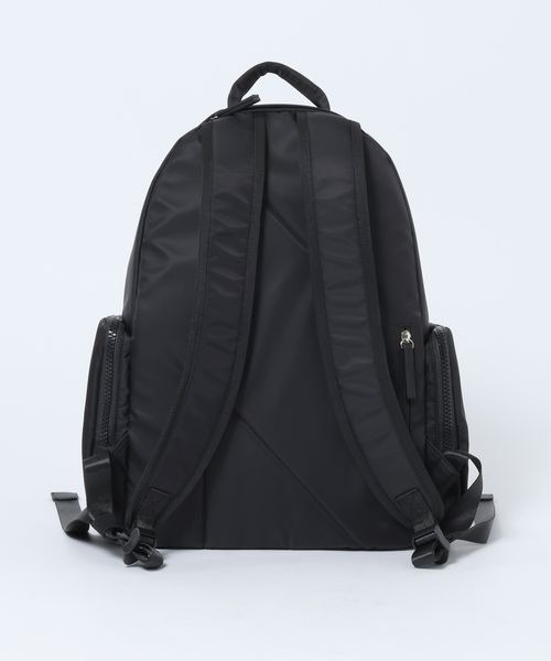 JEANASIS(ジーナシス)の「ナイロンポケットバックパック/637893(バックパック/リュック・レディース・カーキ/ブラック・FREE)」の3枚目の写真