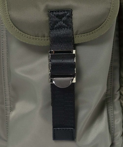 JEANASIS(ジーナシス)の「ナイロンポケットバックパック/637893(バックパック/リュック・レディース・カーキ/ブラック・FREE)」の18枚目の写真