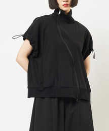 gomme（ゴム）の「スラッシュジップベスト（ベスト）」