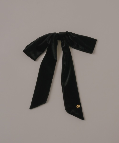 muku(ムク)の「HAIR HOOP/VELOUR RIBBON(バレッタ/ヘアクリップ・レディース・ブラック/ブラウン・FREE)」の20枚目の写真
