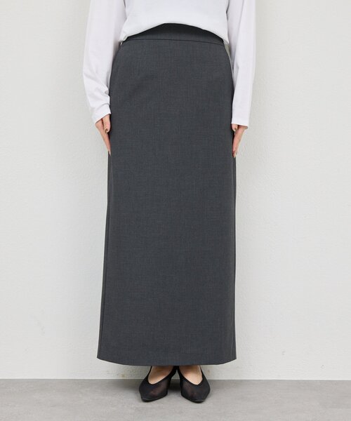 GALLARDAGALANTE（ガリャルダガランテ）の「【セットアップ対応】梳毛ストレッチタイトスカート（スカート・レディース・ライトベージュ/チャコールグレー・0/1）」の9枚目の写真