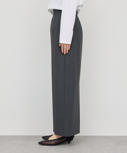 GALLARDAGALANTE（ガリャルダガランテ）の「【セットアップ対応】梳毛ストレッチタイトスカート（スカート・レディース・ライトベージュ/チャコールグレー・0/1）」の10枚目の写真