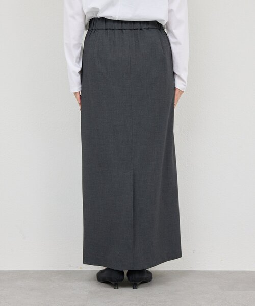 GALLARDAGALANTE（ガリャルダガランテ）の「【セットアップ対応】梳毛ストレッチタイトスカート（スカート・レディース・ライトベージュ/チャコールグレー・0/1）」の11枚目の写真