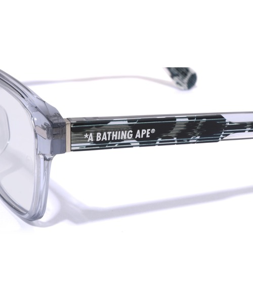 A BATHING APE（アベイシングエイプ）の「OPTICAL FRAME #12（サングラス・メンズ・グレー/オリーブ/ブラック・FREE）」の8枚目の写真