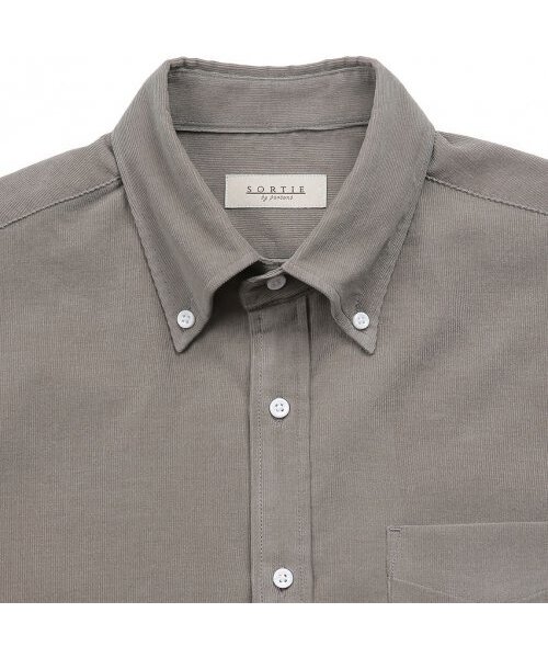 sortie(ソルティ)の「047 Corduroy Button-down Shirts (Light Brown)(シャツ/ブラウス・メンズ・その他・LARGE/X-LARGE)」の6枚目の写真