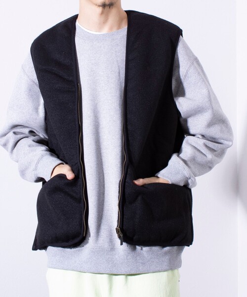 Barbour（バブアー）の「【BARBOUR/バブアー】フロントジップ ファー ライナー ベスト（ベスト・メンズ・ベージュ/ブラック・40/42）」の22枚目の写真