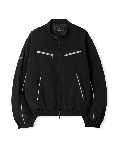 LEATHERY（レザリー）の「スプリットナイロンジャケット [WARM GREY]（ブルゾン・レディース・その他・MEDIUM/LARGE）」の6枚目の写真