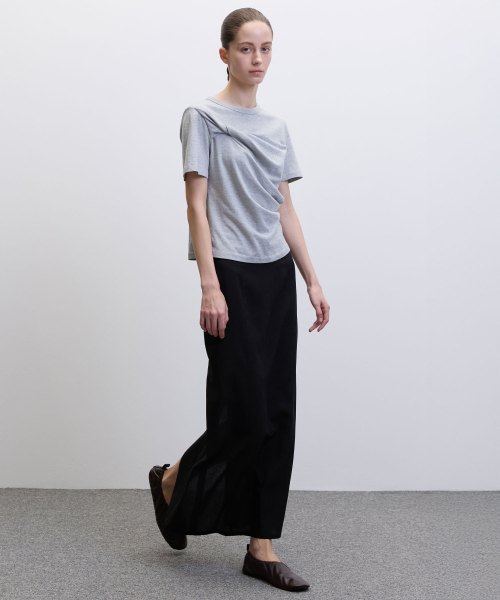 HAE BY HAEKIM（ヘバイヘキム）の「[アトリエ] サマー マキシ スカート_ブラック（スカート・レディース・その他・SMALL/MEDIUM）」の4枚目の写真