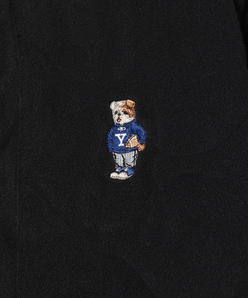 YALE(イェール)の「エンブロイダリーダンカラーレスキルティングフリースジャケット_ブラック(その他アウター・レディース・その他・SMALL/MEDIUM/X-SMALL/LARGE/X-LARGE)」の5枚目の写真