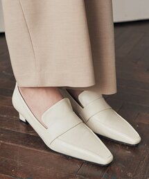 ADAUL（アダウル）の「スリムパンプスキトンヒール - アイボリー（パンプス）」