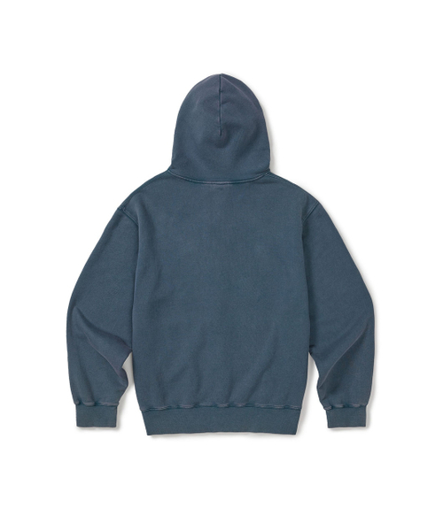 MMLG（エムエムエルジー）の「[Mmlg] WASHED APPLIQUE HOOD ZIPUP (MIDNIGHT BLUE)（パーカー・レディース・その他・LARGE/X-LARGE/SMALL/MEDIUM）」の2枚目の写真