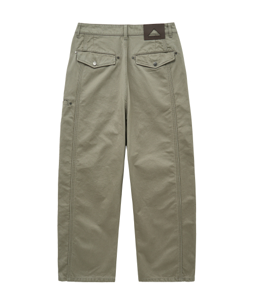 UNGIMMICK(アンジミック)の「GARMENT DYED WORK CHINO PANTS (BEIGE)(その他パンツ・メンズ・その他・SMALL/MEDIUM/LARGE)」の2枚目の写真