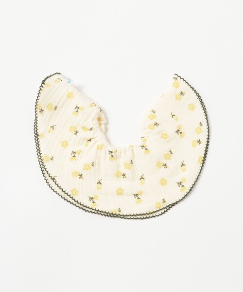 こども ビームス（コドモビームス）の「ベビー ダブル ガーゼ ビブ 2026（その他ベビー用品・キッズ・ホワイト系その他5/グリーン・ONE SIZE）」の8枚目の写真