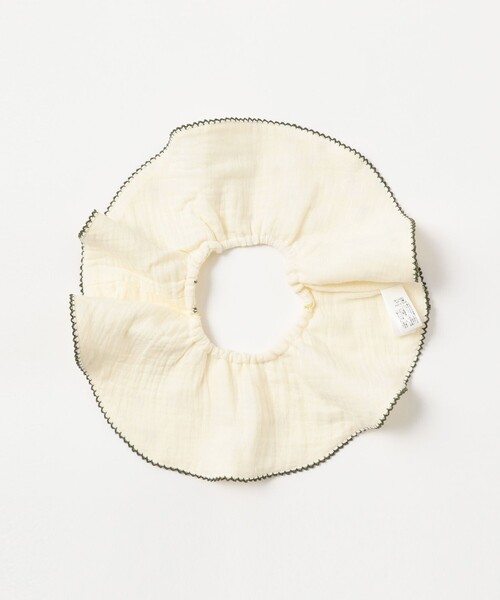 こども ビームス（コドモビームス）の「ベビー ダブル ガーゼ ビブ 2026（その他ベビー用品・キッズ・ホワイト系その他5/グリーン・ONE SIZE）」の10枚目の写真