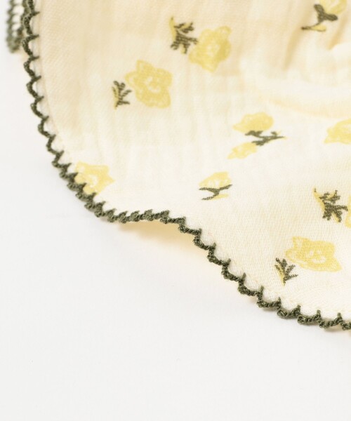 こども ビームス（コドモビームス）の「ベビー ダブル ガーゼ ビブ 2026（その他ベビー用品・キッズ・ホワイト系その他5/グリーン・ONE SIZE）」の11枚目の写真