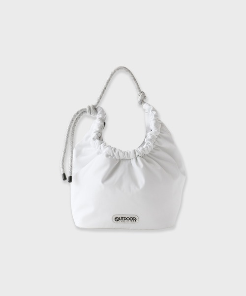 OUTDOOR PRODUCTS(アウトドアプロダクツ)の「OUTDOOR PRODUCTS OUTDOOR Code Tote / BR-OUT-25SS06 秋服 冬服(トートバッグ・レディース・ホワイト・FREE)」の1枚目の写真