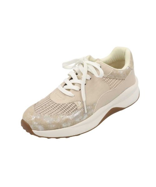 MODE KAORI(モードカオリ)の「メッシュレイヤースニーカー/21547(スニーカー・レディース・ブラック/ホワイト/ベージュ・25cm/22.5cm/24.5cm/24cm/23.5cm/23cm)」の2枚目の写真