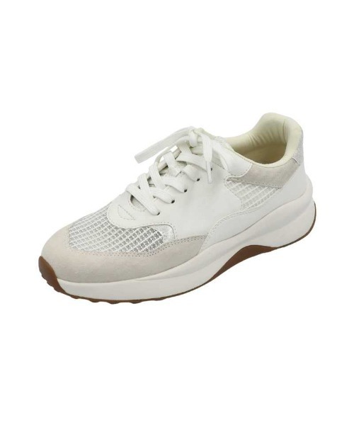 MODE KAORI(モードカオリ)の「メッシュレイヤースニーカー/21547(スニーカー・レディース・ブラック/ホワイト/ベージュ・25cm/22.5cm/24.5cm/24cm/23.5cm/23cm)」の3枚目の写真