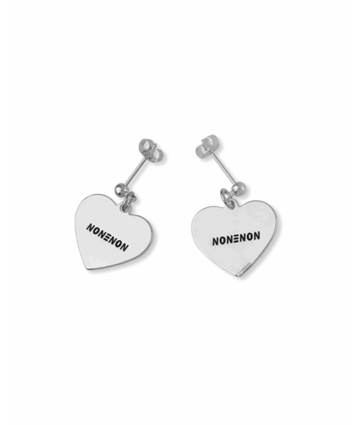 NONENON(ノンノン)の「NEW LOGO LOVE EAR(ピアス(両耳用)・レディース・その他・FREE)」の2枚目の写真