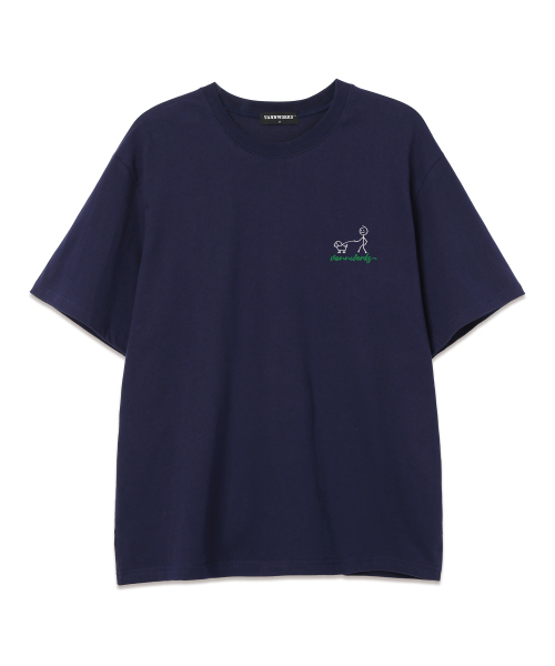 VANNWORKS(バンワークス)の「CHI CHI PARK オーバーサイズ 半袖Tシャツ (VS0098) ネイビー(Tシャツ/カットソー・レディース・その他・XX-LARGE/LARGE/MEDIUM/SMALL/X-LARGE)」の1枚目の写真