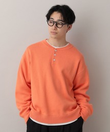 RAGEBLUE | HENRY NECK KNIT PULLOVER / ヘンリーネックニットプルオーバー(ニット/セーター)