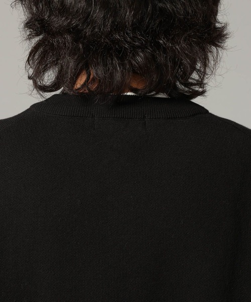 RAGEBLUE(レイジブルー)の「HENRY NECK KNIT PULLOVER / ヘンリーネックニットプルオーバー(ニット/セーター・メンズ・グレー系その他/ブラック/オレンジ系その他3/ライトブルー・MEDIUM/LARGE)」の22枚目の写真