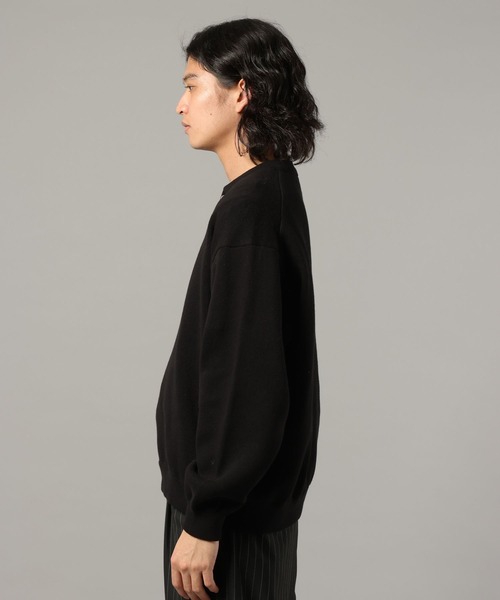 RAGEBLUE(レイジブルー)の「HENRY NECK KNIT PULLOVER / ヘンリーネックニットプルオーバー(ニット/セーター・メンズ・グレー系その他/ブラック/オレンジ系その他3/ライトブルー・MEDIUM/LARGE)」の17枚目の写真