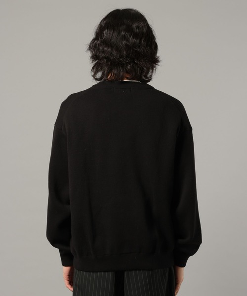RAGEBLUE(レイジブルー)の「HENRY NECK KNIT PULLOVER / ヘンリーネックニットプルオーバー(ニット/セーター・メンズ・グレー系その他/ブラック/オレンジ系その他3/ライトブルー・MEDIUM/LARGE)」の18枚目の写真