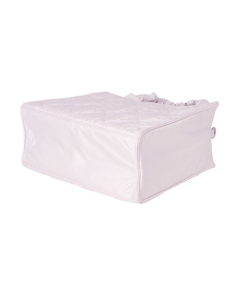 Maison de FLEUR（メゾンドフルール）の「【WEB限定カラーあり】ギャザーハンドル2Wayリボンキルティングトート（ハンドバッグ・レディース・ブラック/アイボリー/ピンク・FREE）」の5枚目の写真