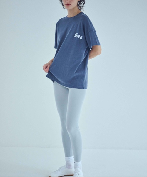 SEA(シー)の「GRAPHIC TEE (Sea)(Tシャツ/カットソー・レディース・ホワイト/ブルー/ブラック・1/2/0)」の3枚目の写真